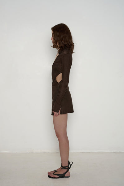 Veda x Ref Carla Leather Skirt Mole Suede Mol Suede / 6 Veda x Ref Carla Leather Skirt Mole Suede Mol Suede / 6