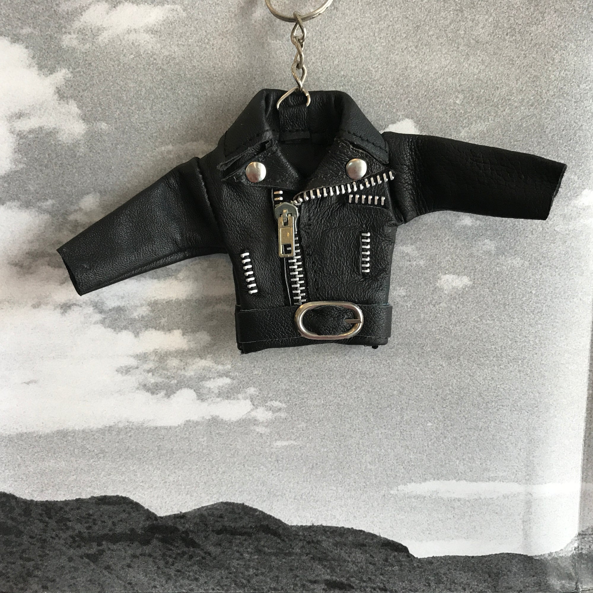 Leather Jacket Keychain | Accessory | VEDA